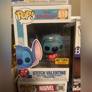 Valentine’s Day stitch HT exclusive funko pop